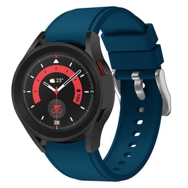 Silikon Armband No-Gap Samsung Galaxy Watch 5 Pro (45mm) - Blå