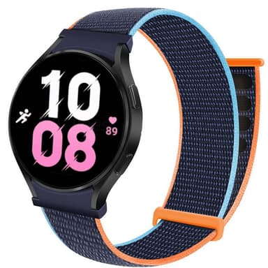Nylon Armband No-Gap Samsung Galaxy Watch 5 (40mm) - Deep Navy
