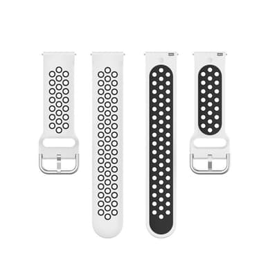 EBN Sport Armband Samsung Galaxy Watch 5 44mm - Vit/svart