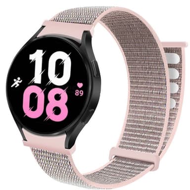 Nylon Armband No-Gap Samsung Galaxy Watch 5 (40mm) - Pink Sand