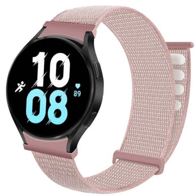 Nylon Armband No-Gap Samsung Galaxy Watch 5 (44mm) - Pink Sand