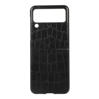 Crocodile läder skal Samsung Galaxy Z Flip 4 - Svart
