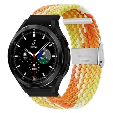 Flätat Elastiskt Armband Samsung Galaxy Watch 4 Classic (42mm) - Grad