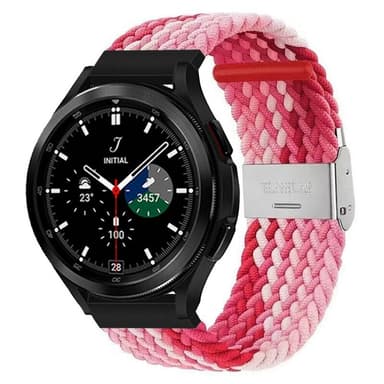 Flätat Elastiskt Armband Samsung Galaxy Watch 4 Classic (46mm) - Grad