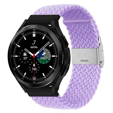 Flätat Elastiskt Armband Samsung Galaxy Watch 4 Classic (46mm) - Ljus