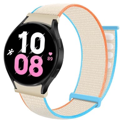Nylon Armband No-Gap Samsung Galaxy Watch 5 (40mm) - Cream