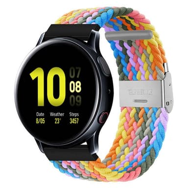 Flätat Elastiskt Armband Samsung Galaxy Watch Active 2 (40mm) - Light