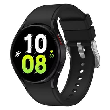 Silikon Armband No-Gap Samsung Galaxy Watch 5 (40mm) - Svart