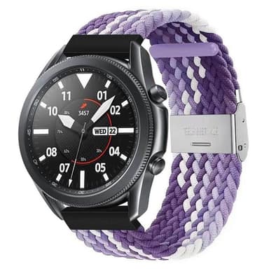 Flätat Elastiskt Armband Samsung Galaxy Watch 3 (45mm) - Gradient pur