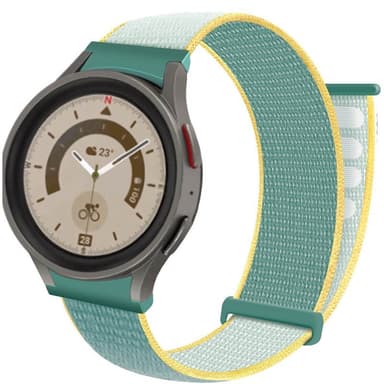 Nylon Armband No-Gap Samsung Galaxy Watch 5 Pro (45mm) - Sunshine
