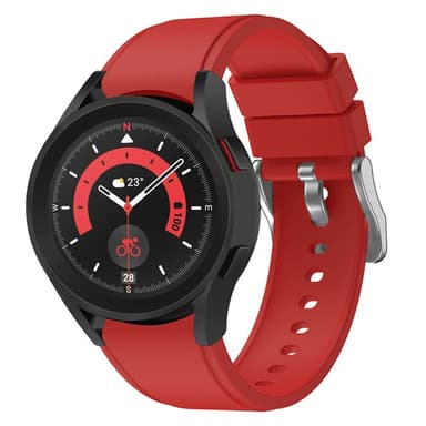 Silikon Armband No-Gap Samsung Galaxy Watch 5 Pro (45mm) - Röd