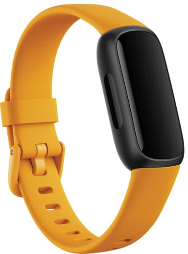 Fitbit Inspire 3 aktivitetsarmband (svart/morgonglöd)
