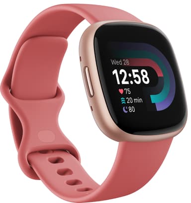 Fitbit Versa 4 smartwatch (rosa sand/koppar)