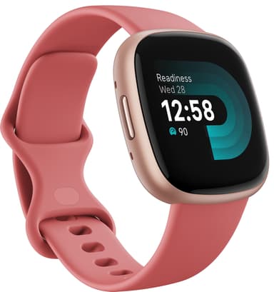 Fitbit Versa 4 smartwatch (rosa sand/koppar)