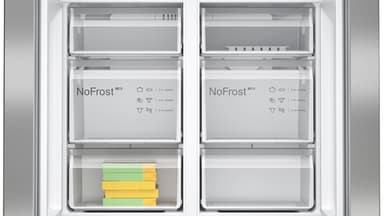 Bosch serie 4 French Door Kyl/Frys KFN96APEA (borstat stål)