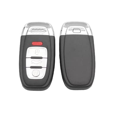 Nyckelskal kompatibelt med Audi A4L/A6L/Q5 Svart