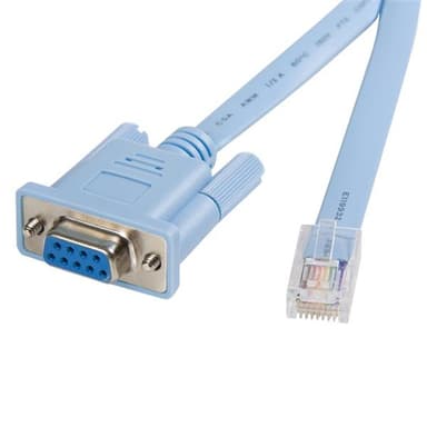 StarTech.com RJ45 till DB9 Cisco konsolhanteringsrouterkabel, 1,8 m -