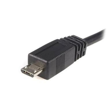 StarTech.com 0,5 m Micro USB-kabel - A till Micro B, 0,5 m, USB A, Mic