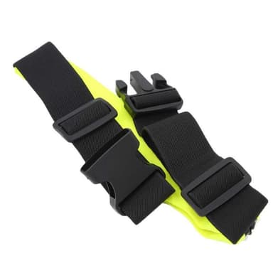 Löparbälte vattentät Lycra Neongul