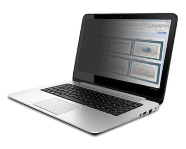 V7 PS156W9, 39,6 cm (15.6""), 16:9, Netbook, Privatfilter för ramlösa d
