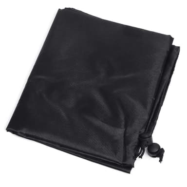 Överdrag för grill Svart 148x61x122 cm