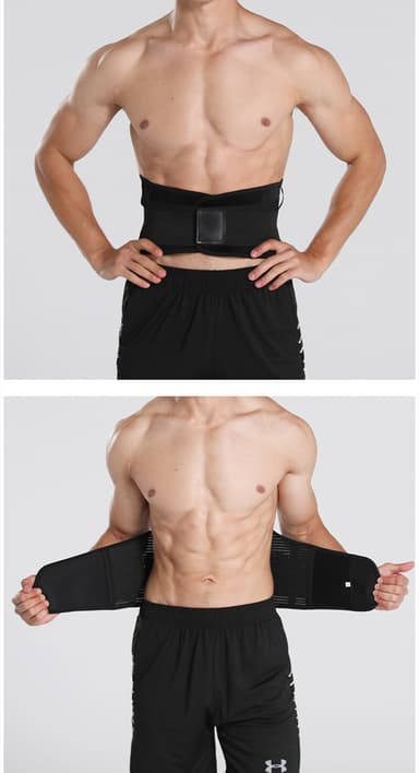 Ryggstödsbälte / Waist trainer Svart L