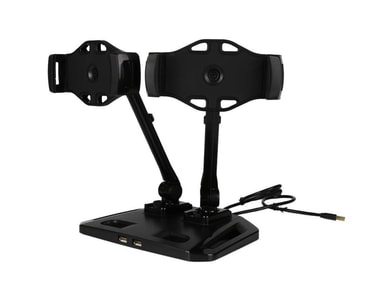Stativ Med Tv Armar F r Smartphones Och Surplattor 2x 4 12 2x USB stativ-med-tv-armar-f-r-smartphones-och-surplattor-2x-4-12-2x-usb