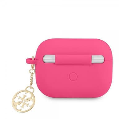 Guess AirPods Pro Skal Classic Logo 4G Charm Grå