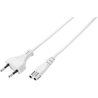 Basetech BT-2337944 Ström Strömsladd Vit 3.00 m