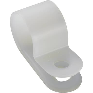TRU COMPONENTS 532032 Fästklämma skruv Natur 25 st