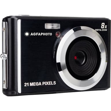 AgfaPhoto DC5200 Digitalkamera 21 Megapixel Svart, Silver