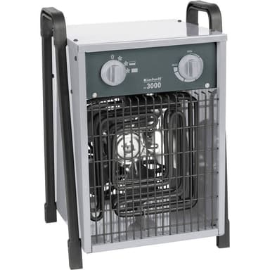 Byggfläkt Einhell EH 3000 1500 W, 3000 W Grå, Svart