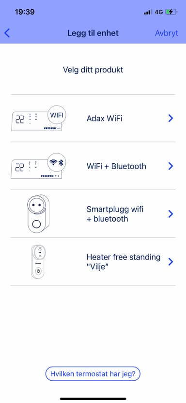 Adax Smart kontakt ADAXSPW