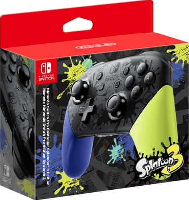 Nintendo Switch Pro trådlös kontroll: Splatoon 3 edition