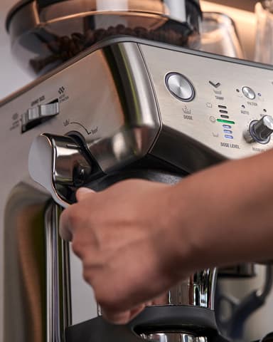 Sage Barista Express Impress Manuell Kaffemaskin SES876BSS4EEU1