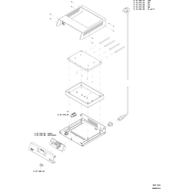 3M GPH-160F12-33 Tejp Grå (L x B) 33 m x 12 mm 1 st
