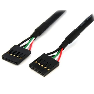 StarTech.com 45 cm intern 5 stifts-USB IDC-moderkortskontaktkabel – F/