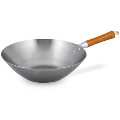 Wok Classic Carbon Ken Hom Ø 32 cm Kolstål