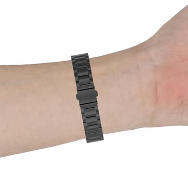 Huawei Band 3/3 Pro/4 Pro armband 5 delar Svart