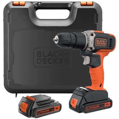 Slagborrmaskin 18V lithium-ion 2X1,5AH batt
