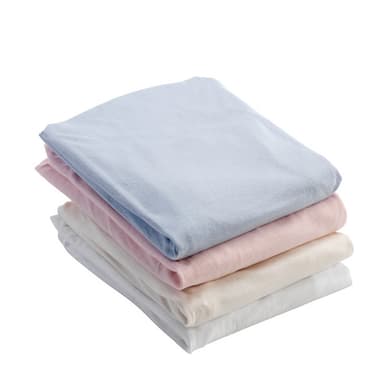 Baby Dan Dra på-lakan Jersey 60x120 Vit