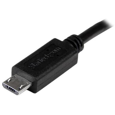 StarTech.com USB OTG-kabel - Micro USB till Micro USB - M/M - 20 cm, 0