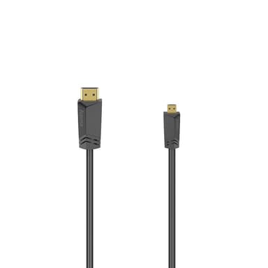 Hama HDMI A-HDMI Micro D-kabel Ethernet (1.5m)