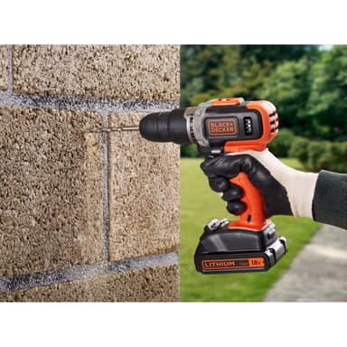 Slagborrmaskin 18V lithium-ion 2X1,5AH batt