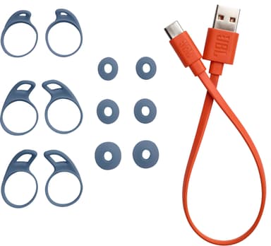 JBL Reflect Aero true wireless in-ear hörlurar (blå)