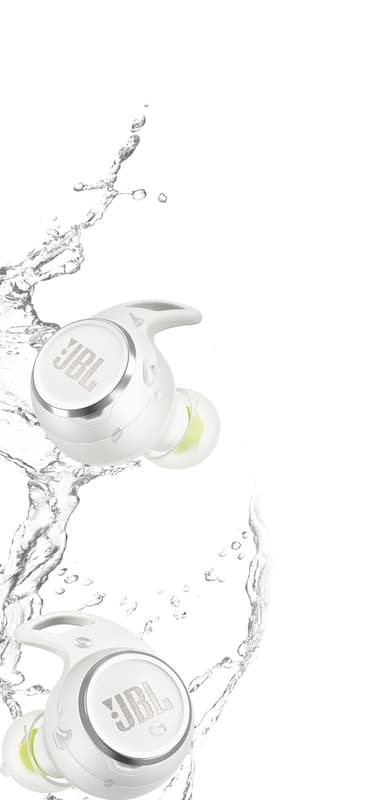 JBL Reflect Aero true wireless in-ear hörlurar (vit)