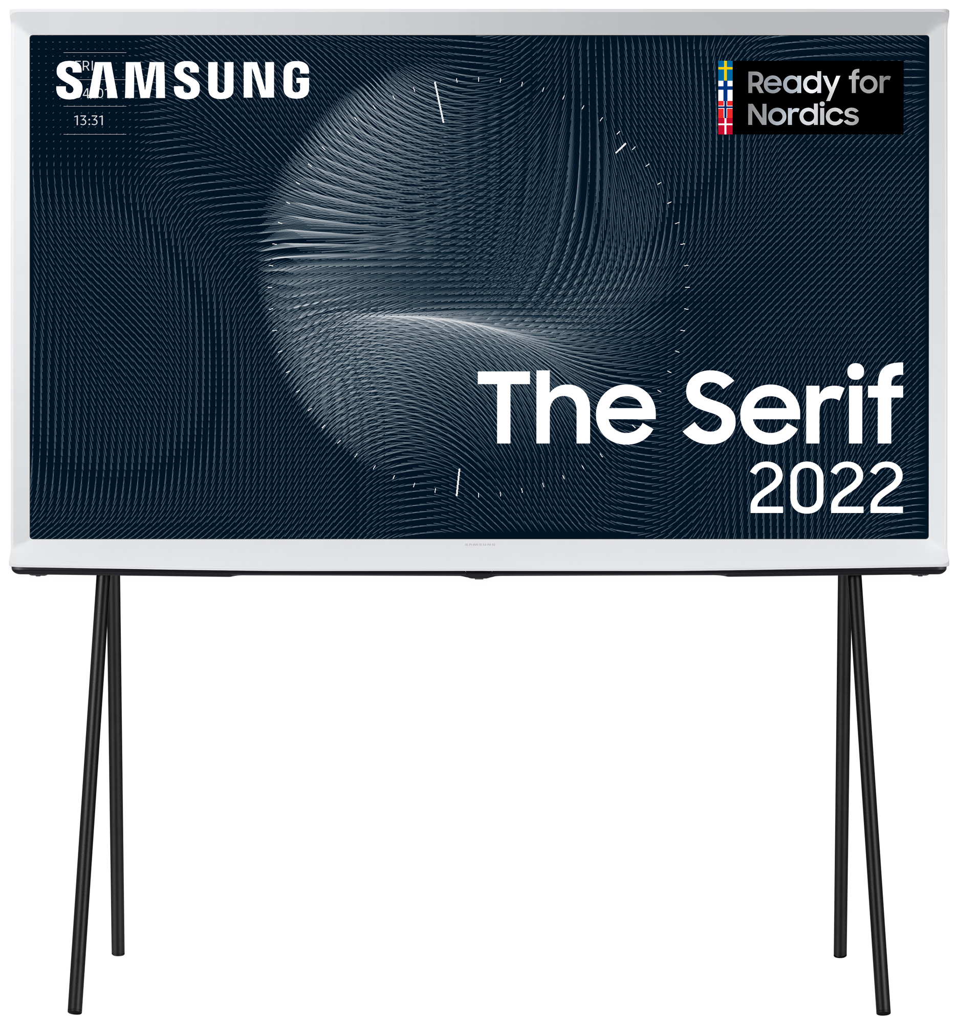 Samsung 65" The Serif LS01B 4K QLED TV (2022/vit)