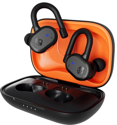 Skullcandy Push Active true wireless in ear-hörlurar (svart/orange)