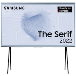 Samsung 65   The Serif 4K QLED TV (2022, Cotton Blue)