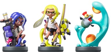 Nintendo Amiibo-karaktär-Splatoon 3-Octoling, Inkling och Smallfry